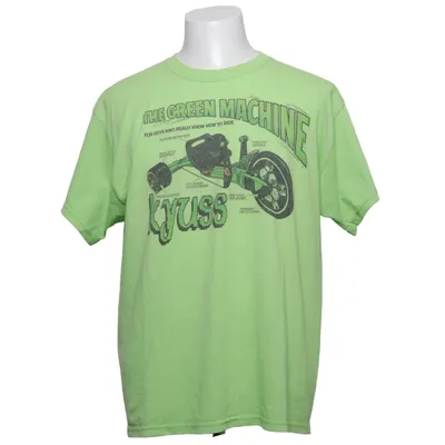 T-shirt (Grøn) fra Hanes Heavyweight Bomuld, Polyester