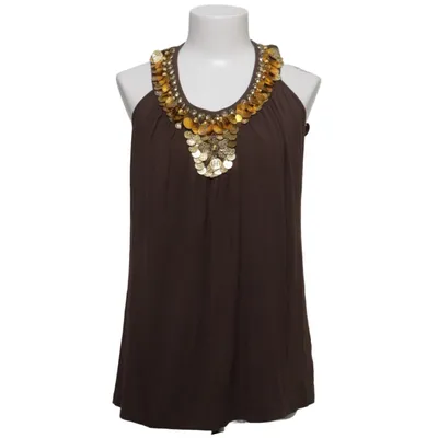 Haut (Marron) de Milly of New York Élasthane, Modal
