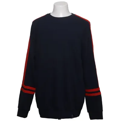 Sweatshirt (Blau, Rot) von Your Turn Baumwolle, Polyester