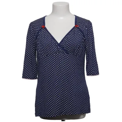 Top (Blue, White) from Küsten Luder Elastane, Viscose
