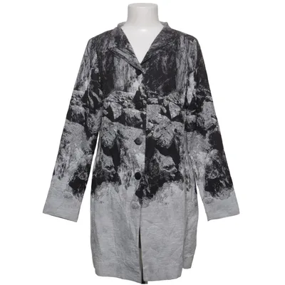 Blazer (Schwarz, Grau, Weiß) von Evelin Brandt Baumwolle, Polyester