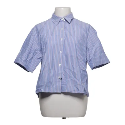 Kurzarmhemd (Blau, Rot, Weiß) von JW Anderson x Uniqlo Baumwolle, Viskose