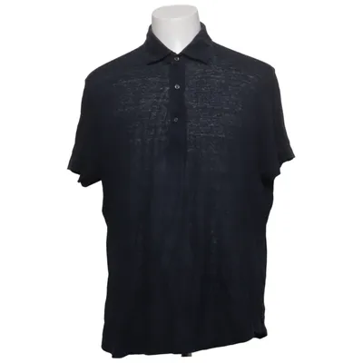 Poloshirt (Grijs) van Luca Faloni Linnen