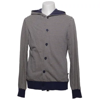Hoodie (Blue, Beige) from Makia Cotton, Elastane