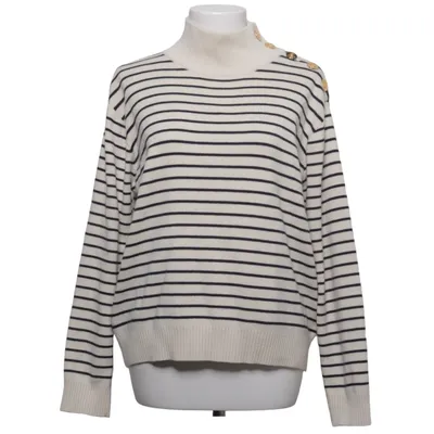 Sweater (Beige) fra By Malene Birger Bomuld, Merinould