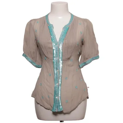 Bluse (Beige, Turkis, Flerfarvet) fra Didi Viscose