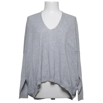 Pull-over (Gris) de Lauren Vidal Acrylique, Laine