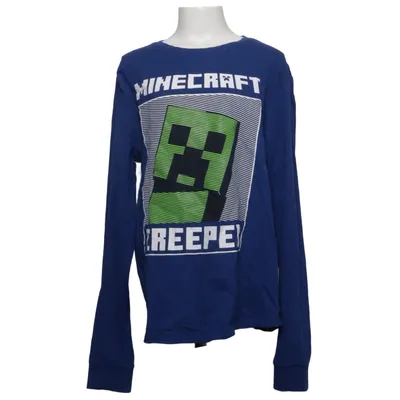 Long sleeve T-shirt (Blue, Green, Black) from Mojang Cotton