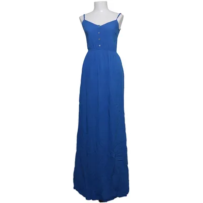 Långklänning (Blå) från Stradivarius Polyester, Viskos