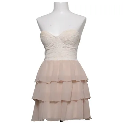 Cocktail dress (Beige) from Elise Ryan Elastane, Polyamide, Polyester