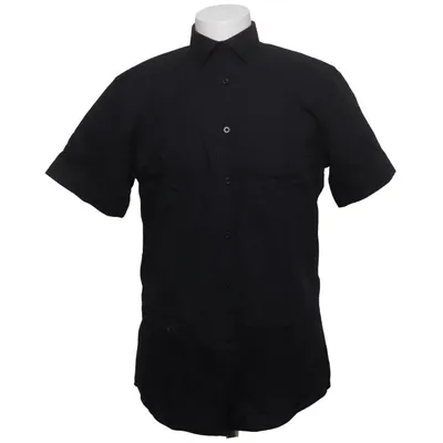 Short sleeve shirt (Black) from Marcel Battiston Cotton
