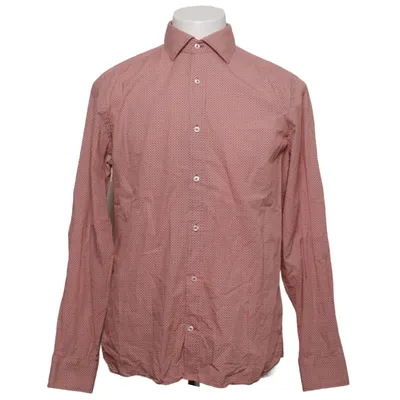 Shirt (Rood, Wit) van Riley Katoen