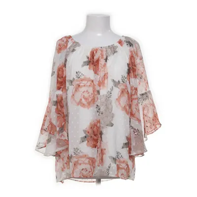 Blus (Vit, Flerfärgad) från Isolde Polyester