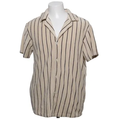 Chemise à manches courtes (Beige, Noir) de Bongusta Coton biologique