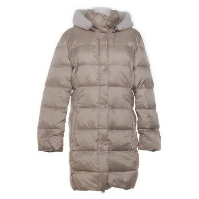 Dunfrakke (Beige) fra Betty Barclay Dun, Fjer, Polyamid, Polyester
