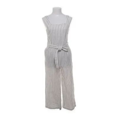 Jumpsuit (White, Black) from ONLY Blue Denim Cotton, Linen