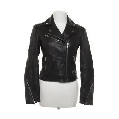Bikerjack (Zwart) van Zoul Edition Leer, Polyester, Katoen
