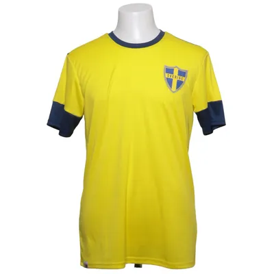 Fodboldtrøje (Int Sweden Sr Tee) fra Intersport Polyester