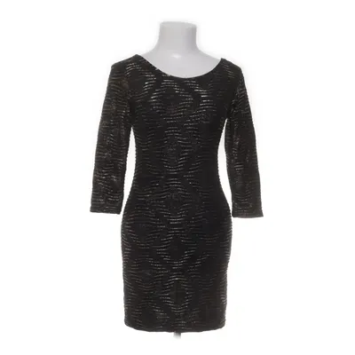 Dress (Black, Gold) from Diva Elastane, Polyester