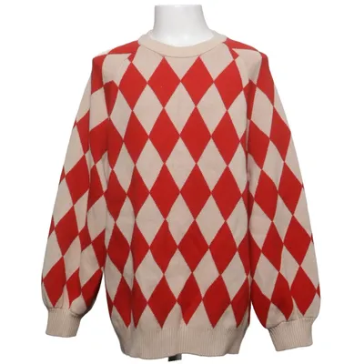 Sweater (Red, Beige) from Carlijnq Cotton