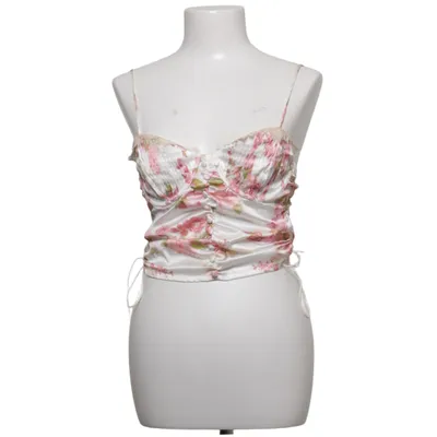 Bustier (Wit, Roze, Groen) van For Love & Lemons Katoen, Elastaan, Polyamide, Polyester