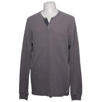 Henley Shirt (Grau) von Denim Factory Baumwolle, Polyester