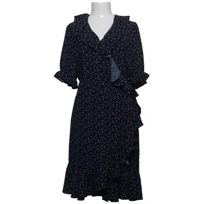 Wikkeljurk (Blauw, Wit) van Daisy Grace Polyester