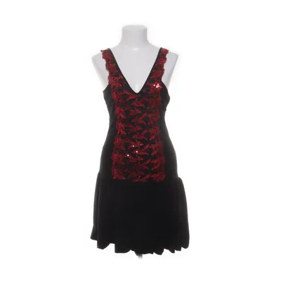 Klänning (Svart, Röd) från Progress Polyester