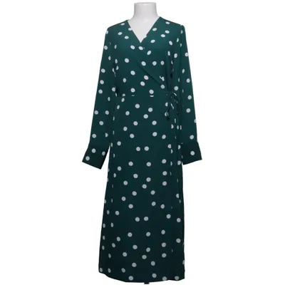 Omlottklänning (Grön, Vit) från Monki Polyester