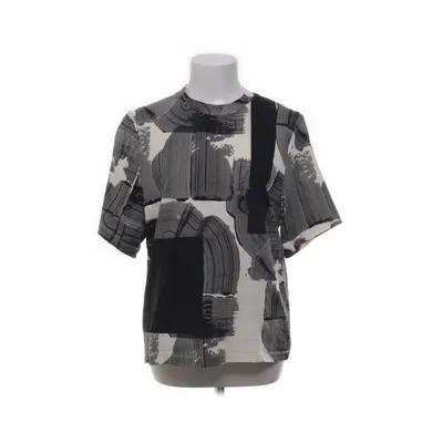 T-shirt (Grå, Vit) från H&M Studio Bomull
