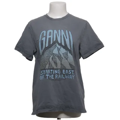 T-shirt (Staying East Of The Railway) from Ganni Organic cotton