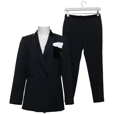 Suit (Blue) from Sandro Elastane, Polyester, Silk, Viscose, Wool