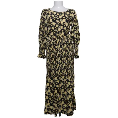 Maxi jurk (Zwart, Geel, Meerkleurig) van Joelle Viscose