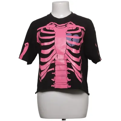 T-shirt (Black, Pink) from Rock Metal Cotton