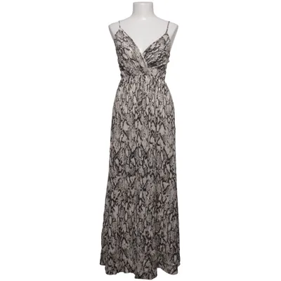 Maxi jurk (Beige, Zwart, Goud) van Miss Sara Viscose