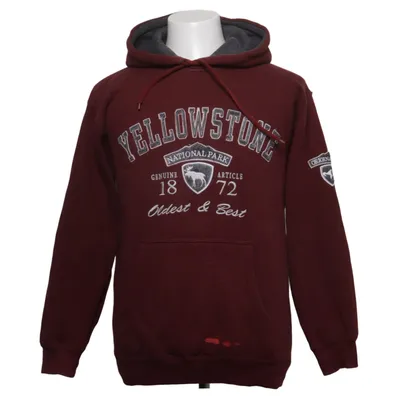 Capuchon sweater (Rood) van Prairie Mountain Katoen, Polyester