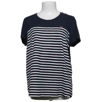 T-shirt (Bleu, Blanc) de Tom Tailor Denim Coton