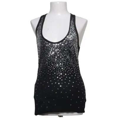 Tank Top (Black, Silver) from Bay Viscose