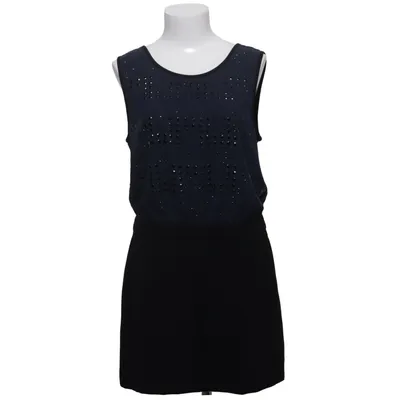 Jumpsuit (Black, Blue) from Spotlight by Warehouse Polyester