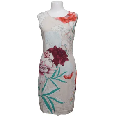 Jurk (Beige, Meerkleurig) van Six Ames Elastaan, Viscose
