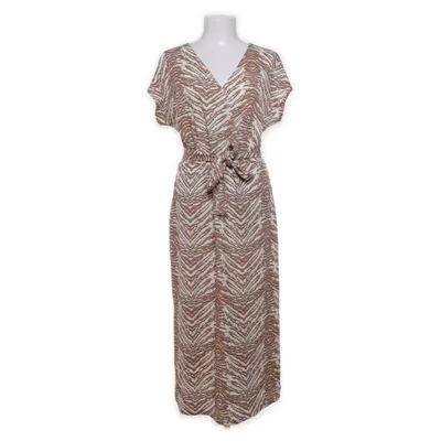 Långklänning (Vit, Beige) från Garcia Polyester, Elastan