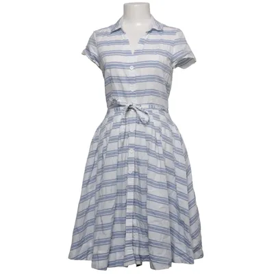 Blusenkleid (Blau, Weiß) von Casual by Ellos Baumwolle