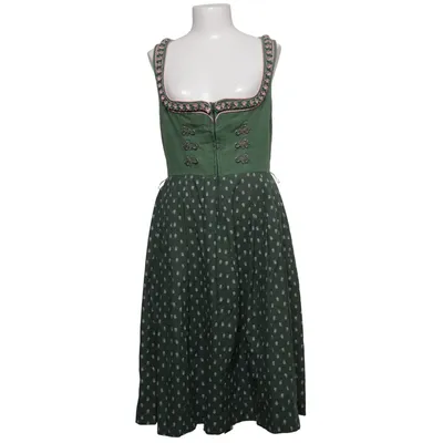 Dirndl (Groen, Wit) van Edel Heiss Katoen, Linnen