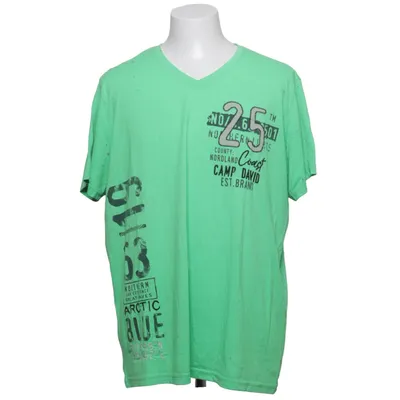 T-shirt (Green) from Camp David Cotton, Polyester