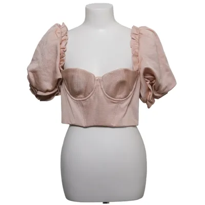 Crop top (Pink) from House of CB Elastane, Polyamide, Polyester, Viscose