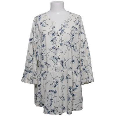 Klänning (Vit, Blå, Flerfärgad) från John Baner Bomull, Viskos