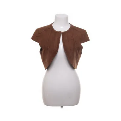 Leather vest (Brown) from CKN of Scandinavia Suede, Polyester