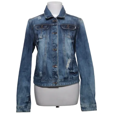 Veste en jean (Bleu) de Broadway NYC Fashion Coton