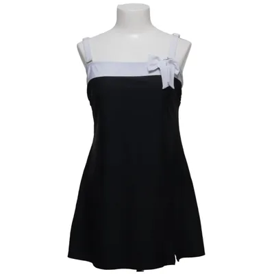 Swim dress (Black, White) from Bonprix Elastane, Polyamide
