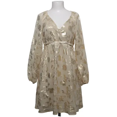 Dress (Beige, Gold) from Lovie&Co Polyester